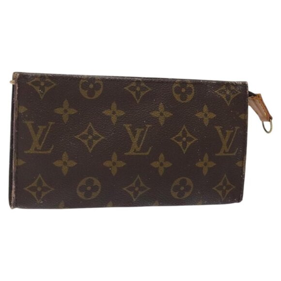 LOUIS VUITTON Monogram Bucket GM Pouch Accessory Pouch LV Auth - Picture 1 of 16